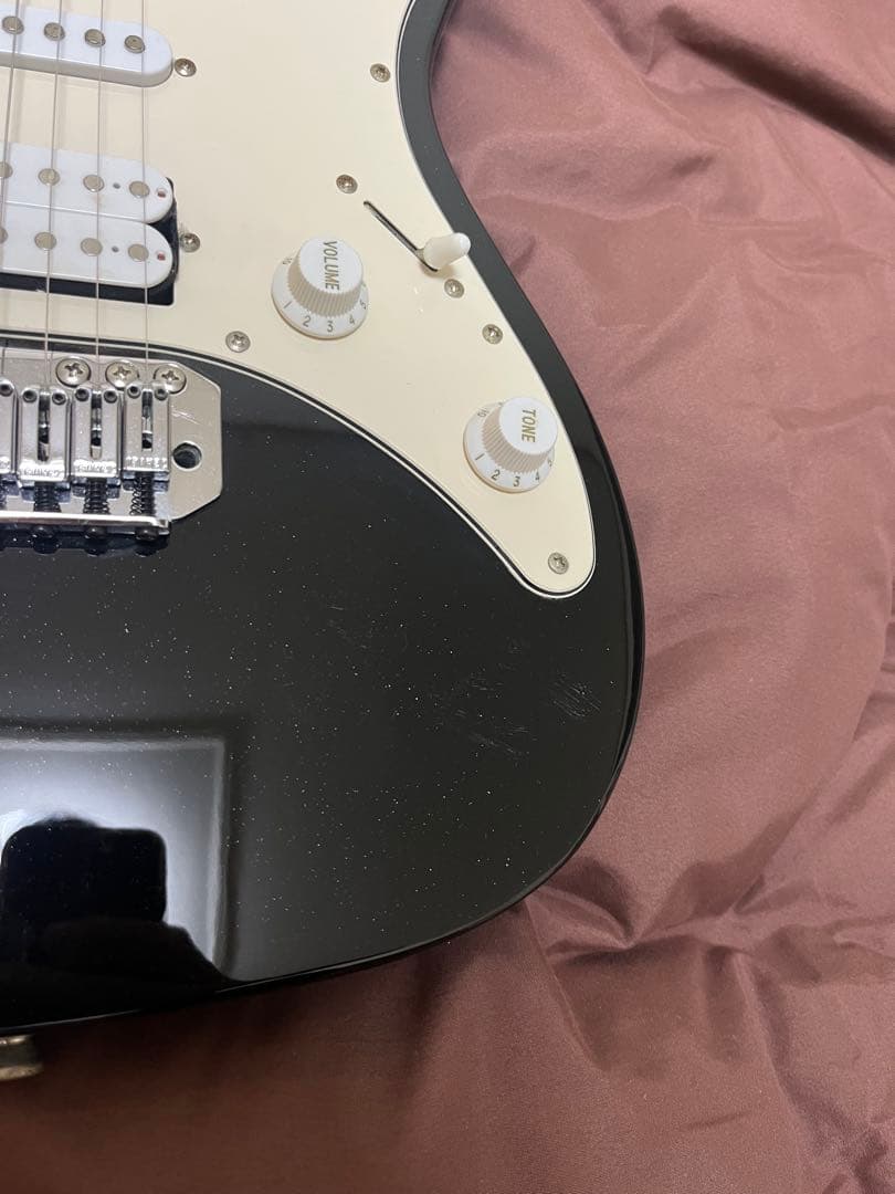 【調整済】IBanez RG エレキギター　黒ラメ