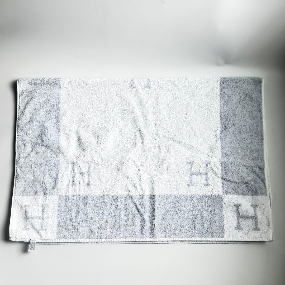 HERMES エルメス バスタオル 超大判 アヴァロン