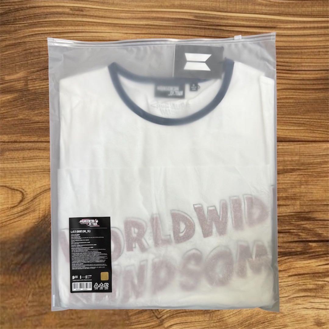 BTS ジン RUNSEOKJIN GOYANG ロンT 長袖 Tシャツ