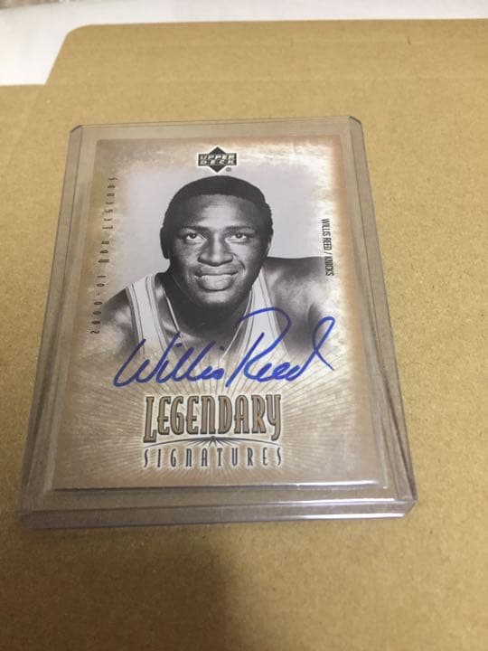 willis reed legendary auto nba カード