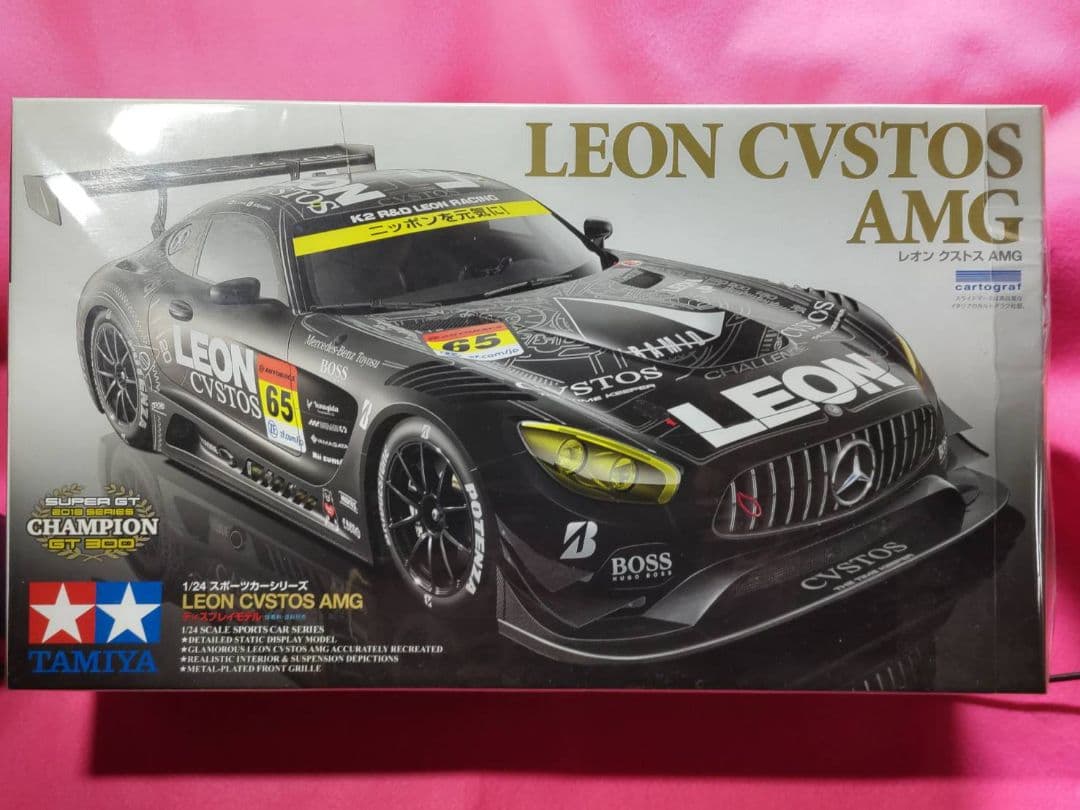 タミヤLEON CVSTOS AMG1/24 2018年 GT300チャンピオン