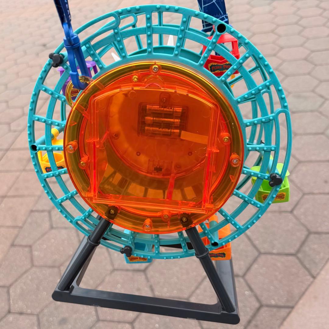 【最安値】カリフォルニアディズニー25周年 ポップコーンバケット　観覧車　バケツ