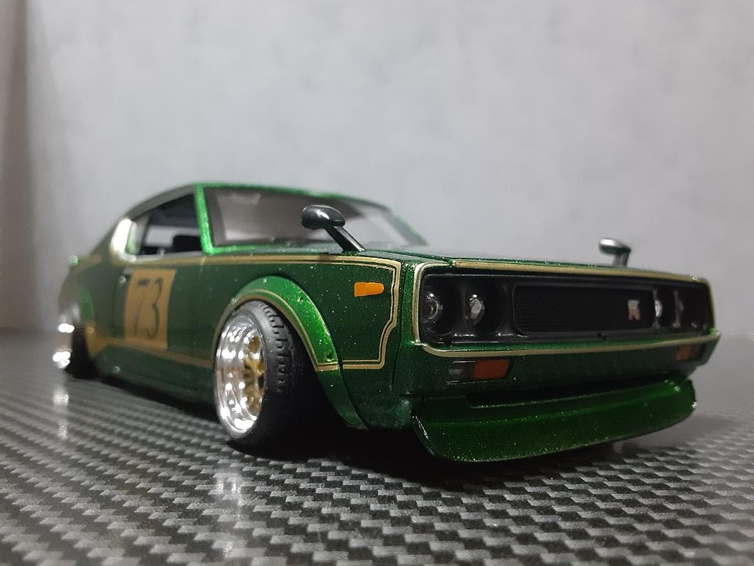 Maisto 1/24 日産 スカイライン 2000GT-R ケンメリレーシング