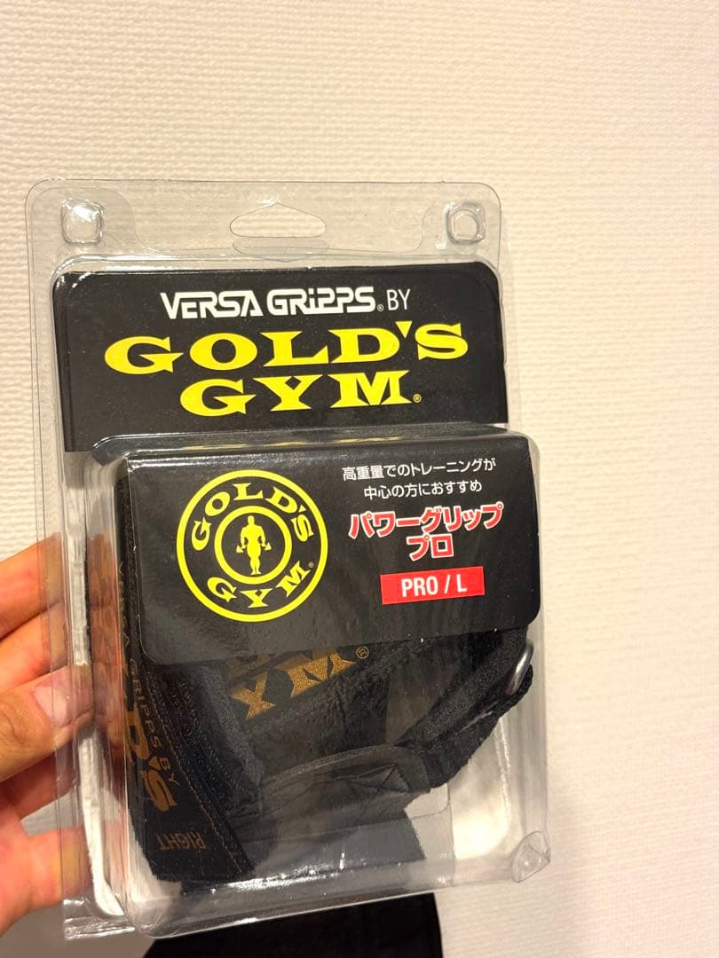 キャプテン・ダイ 　GOLD'S GYM VERSA GRIPS