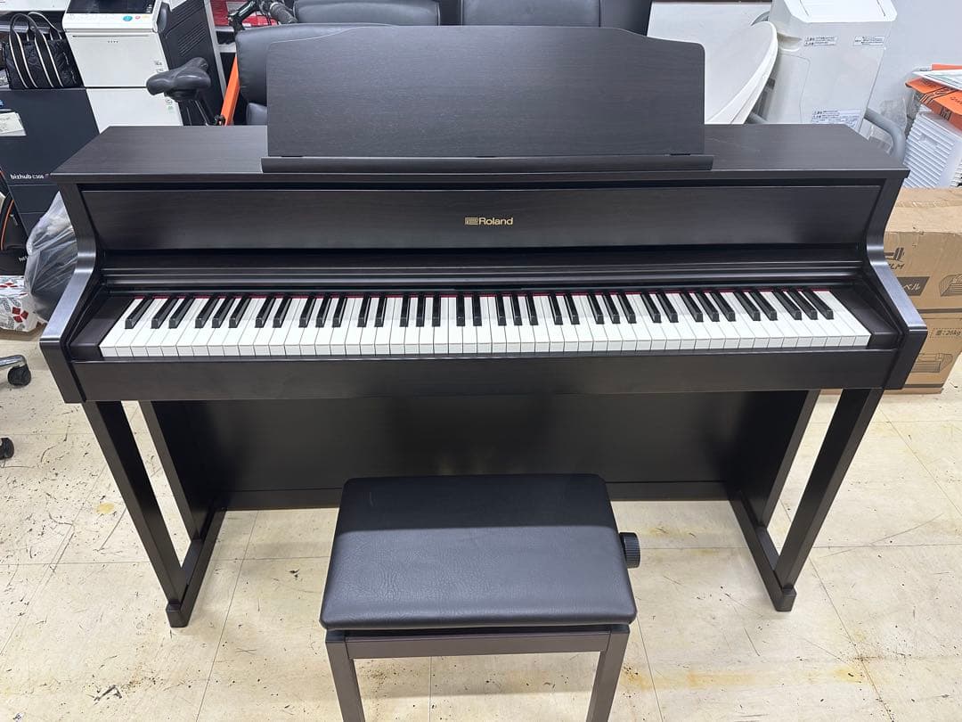 ⑤ 【引取可】Roland ローランHP605 電子ピアノ