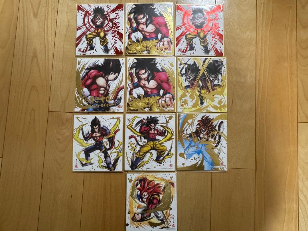 ドラゴンボール 色紙ART アート大量出品　シークレット箔押し含む