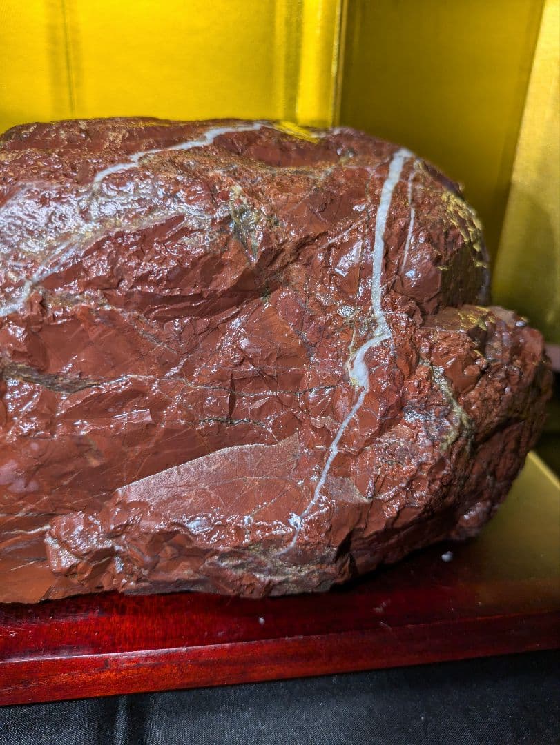 レッドジャスパー 赤石 原石 約4.2kg 天然石 未加工 鑑賞用 水石 希少