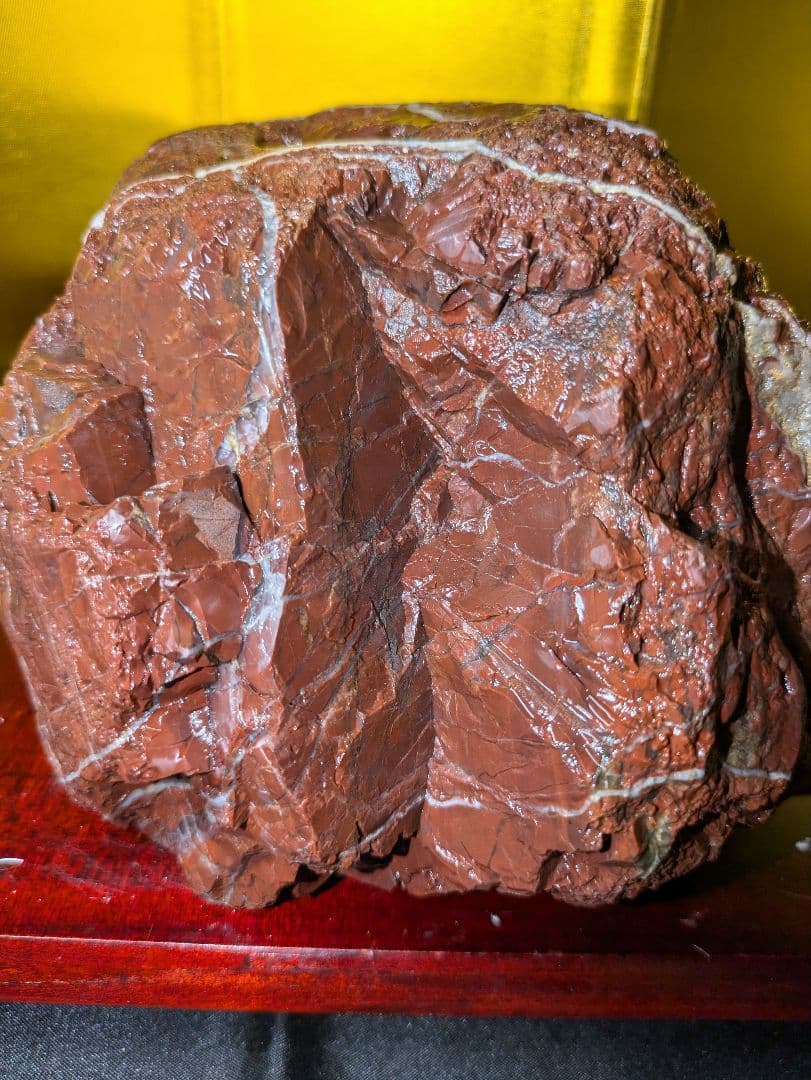 レッドジャスパー 赤石 原石 約4.2kg 天然石 未加工 鑑賞用 水石 希少