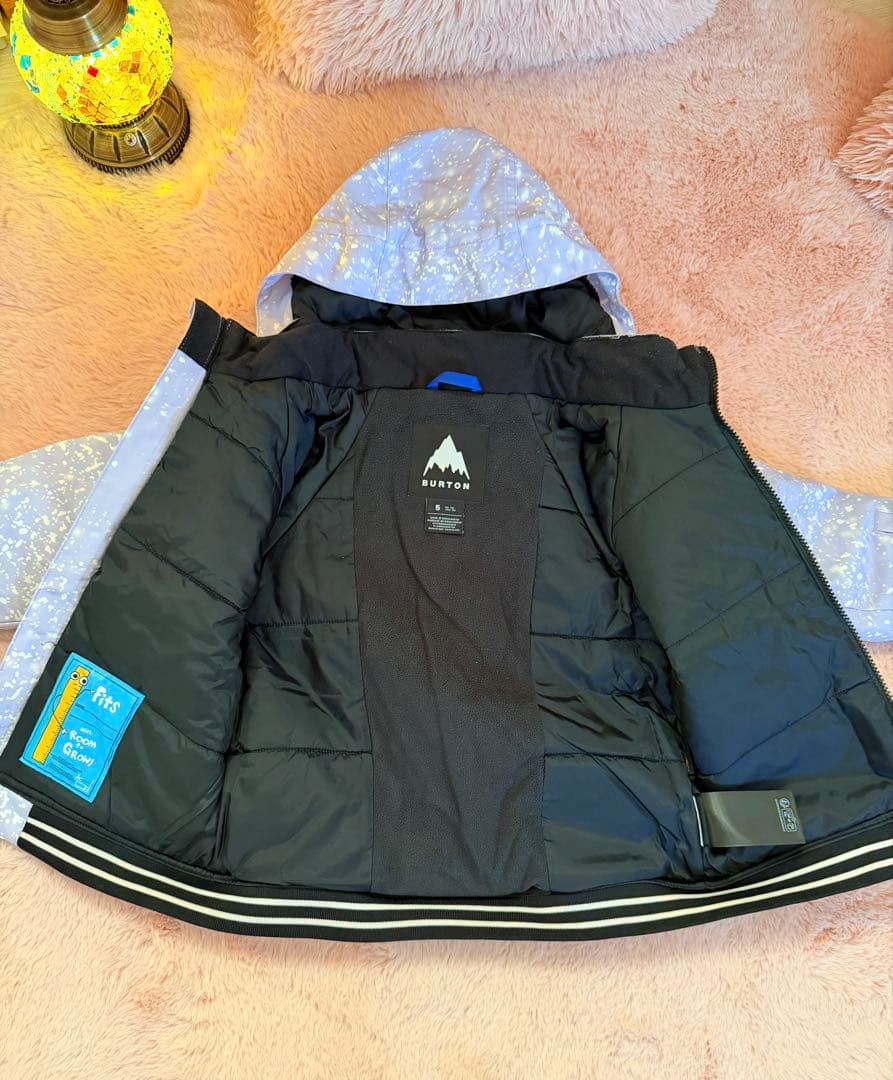 BURTON キッズ スキーウェア 上下セット 雪遊び　スノボ 100-110