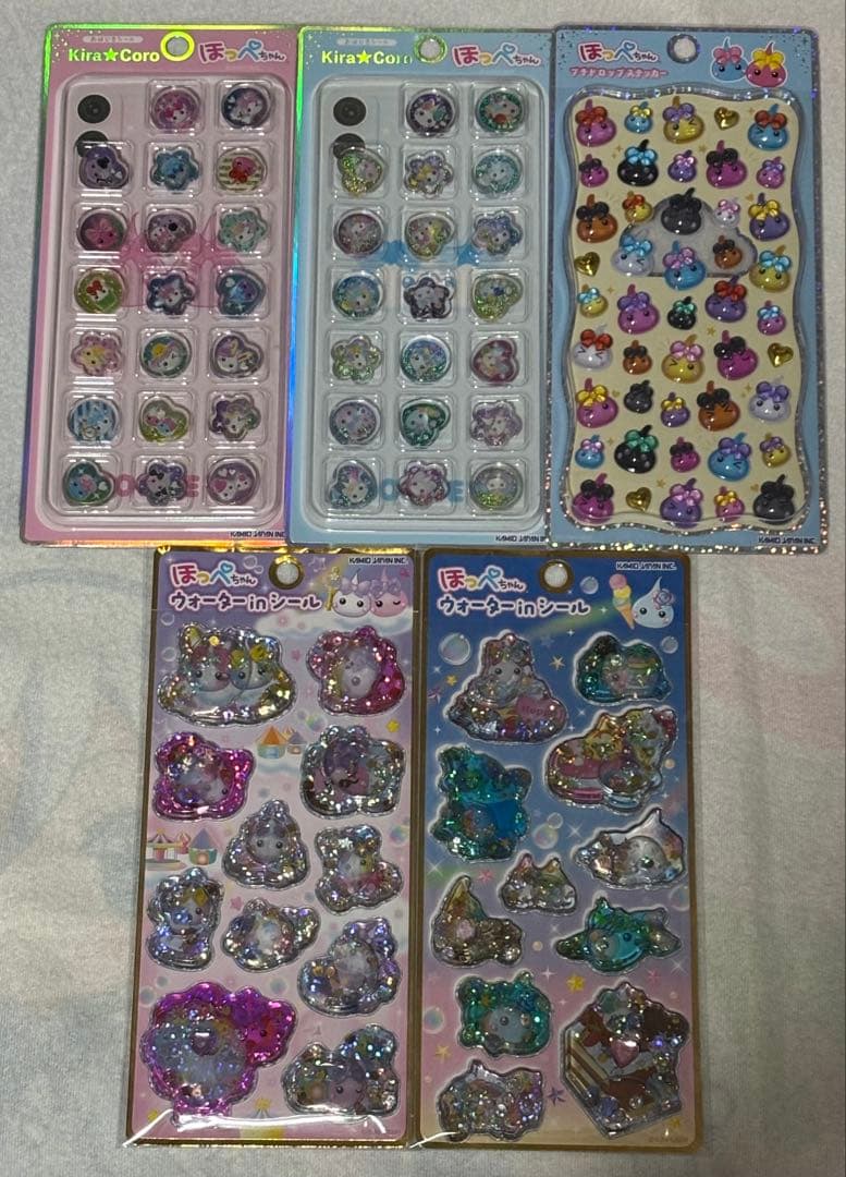 ボンボンドロップシール しずくちゃん みるみるちゃん うるちゅる サンリオ等