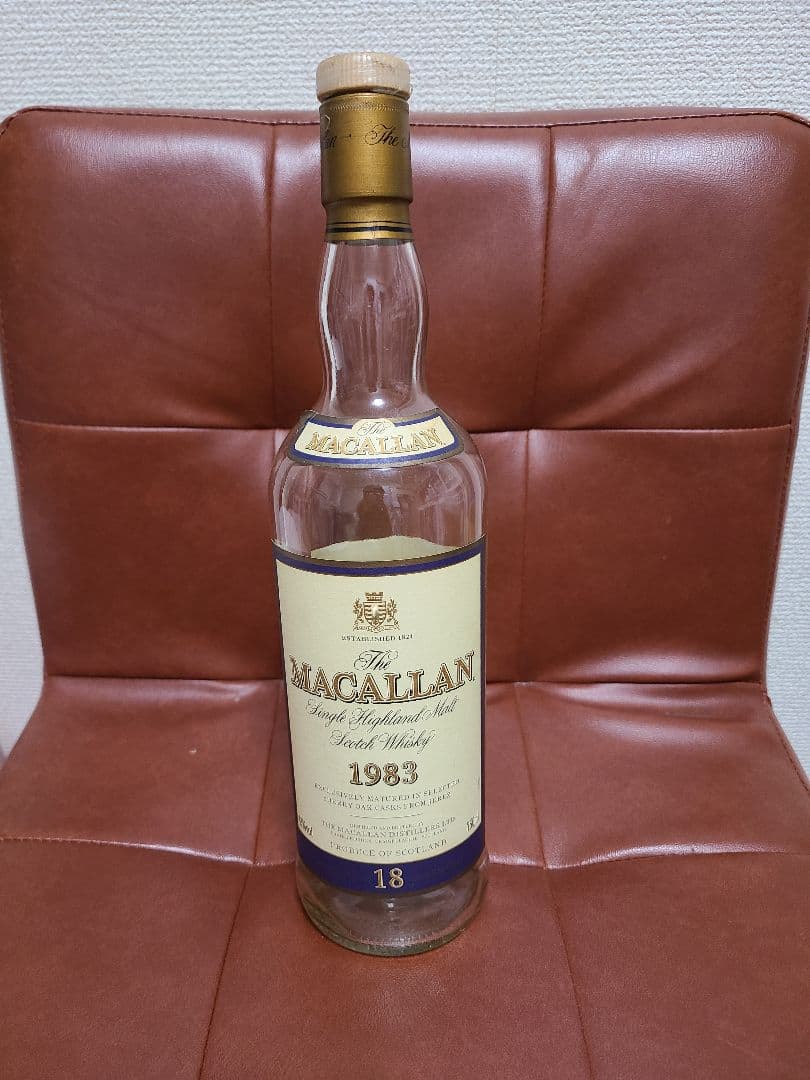 ザ　マッカラン　1983　空ボトル
