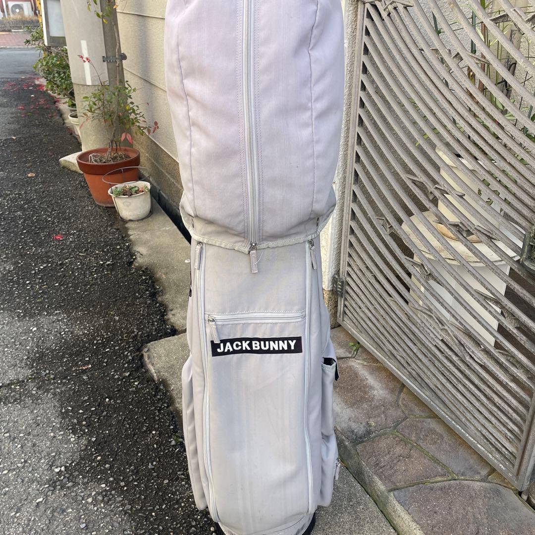 JACK BUNNY キャディバッグ ホワイト