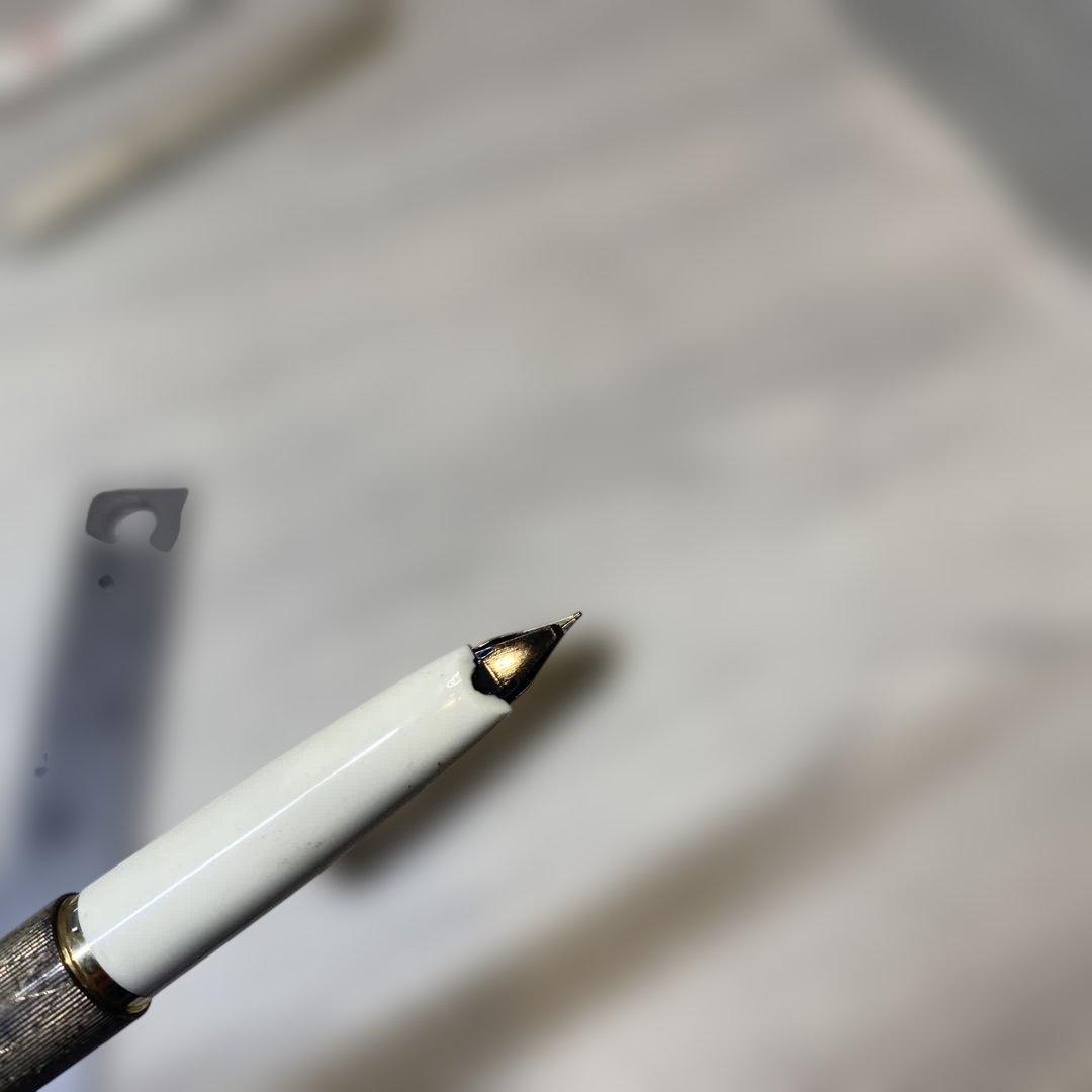 セーラー SAILOR シルバー 18K 刻印 ペン先18K 万年筆