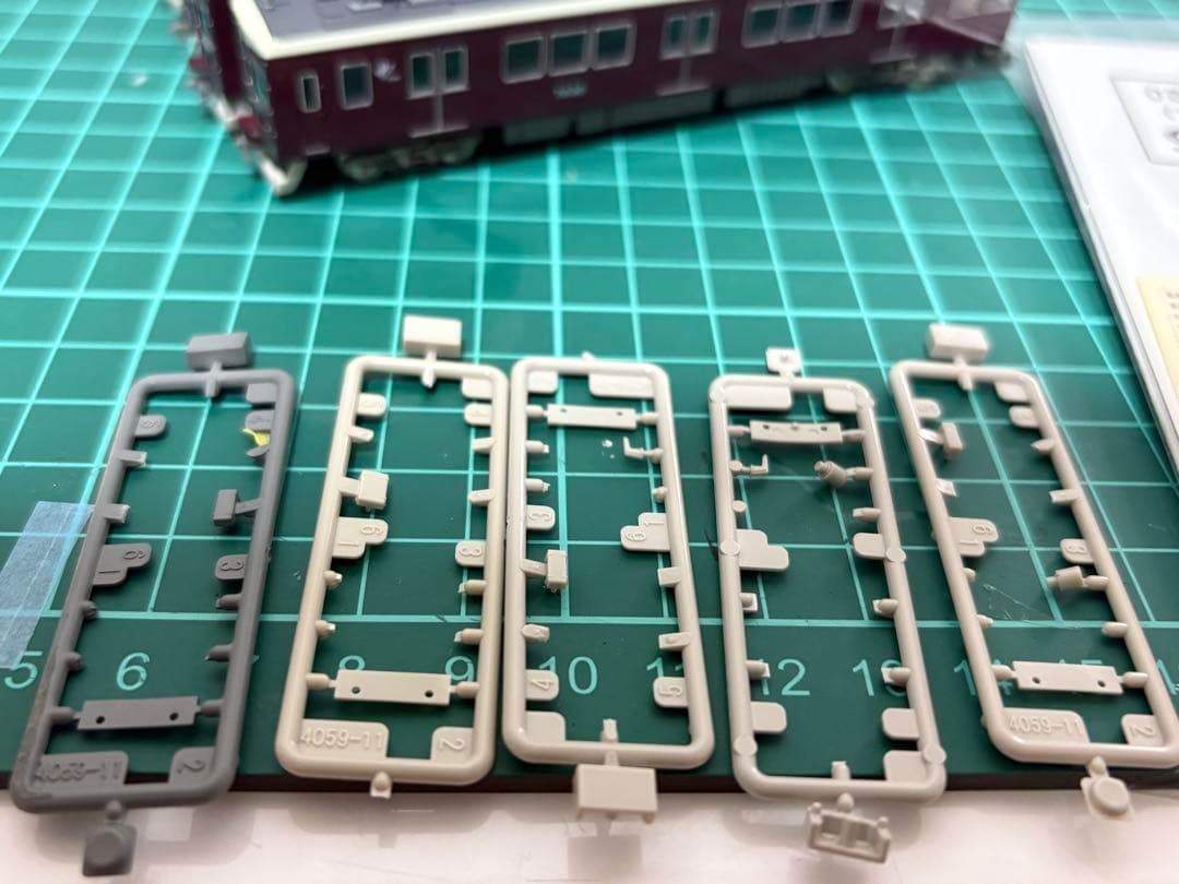 グリーンマックス阪急7000系 7000/7300 4両セット