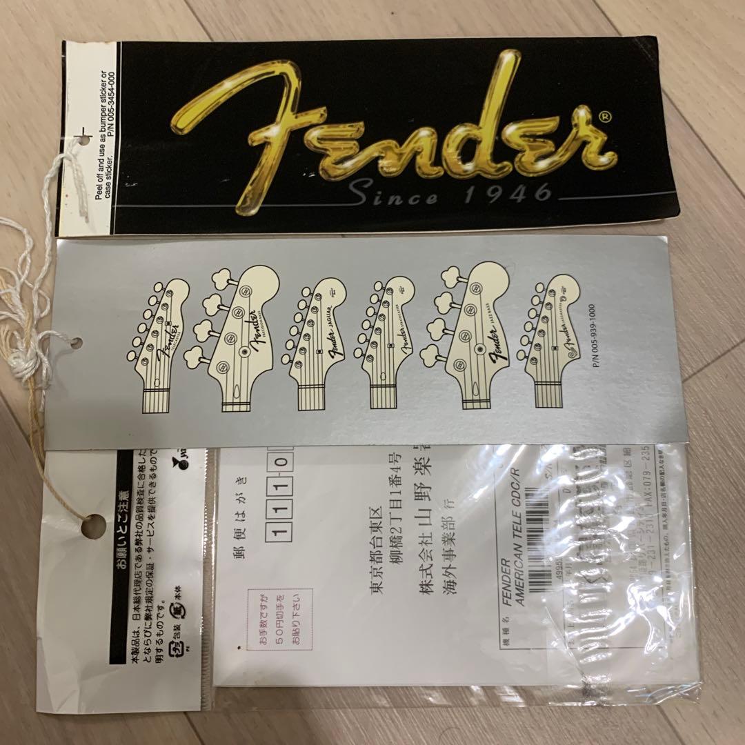 Fender USA テレキャスタースタンダード　赤　ハードケース付
