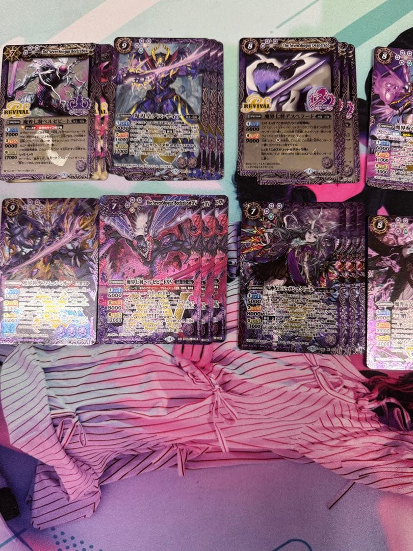 バトルスピリッツ　ヘラ　呪鬼デッキパーツセット