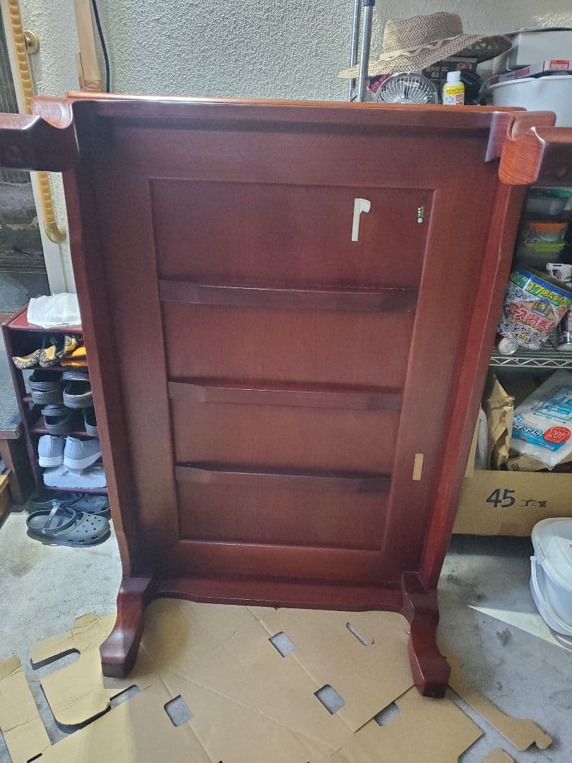 カリモクのアンティーク座卓テーブル