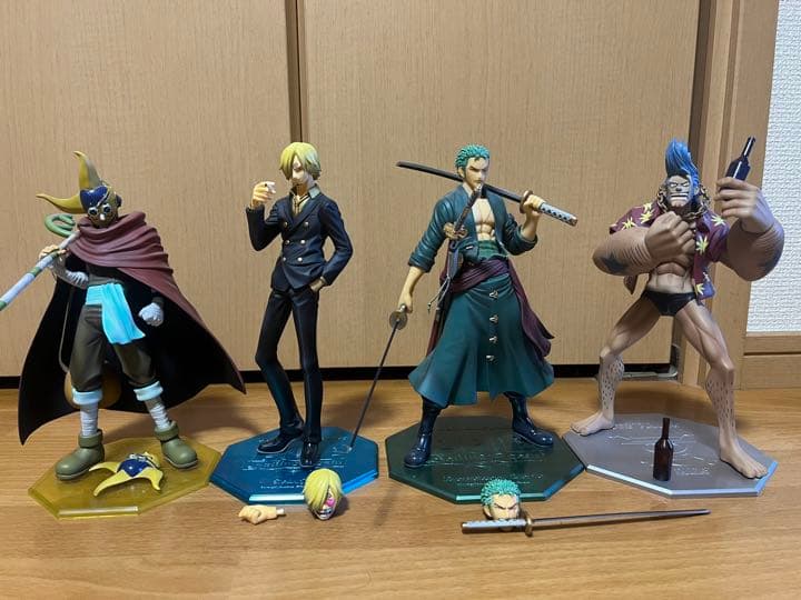 ワンピース　pop まとめセット　麦わら一味　ジンベエエース　フィギュア