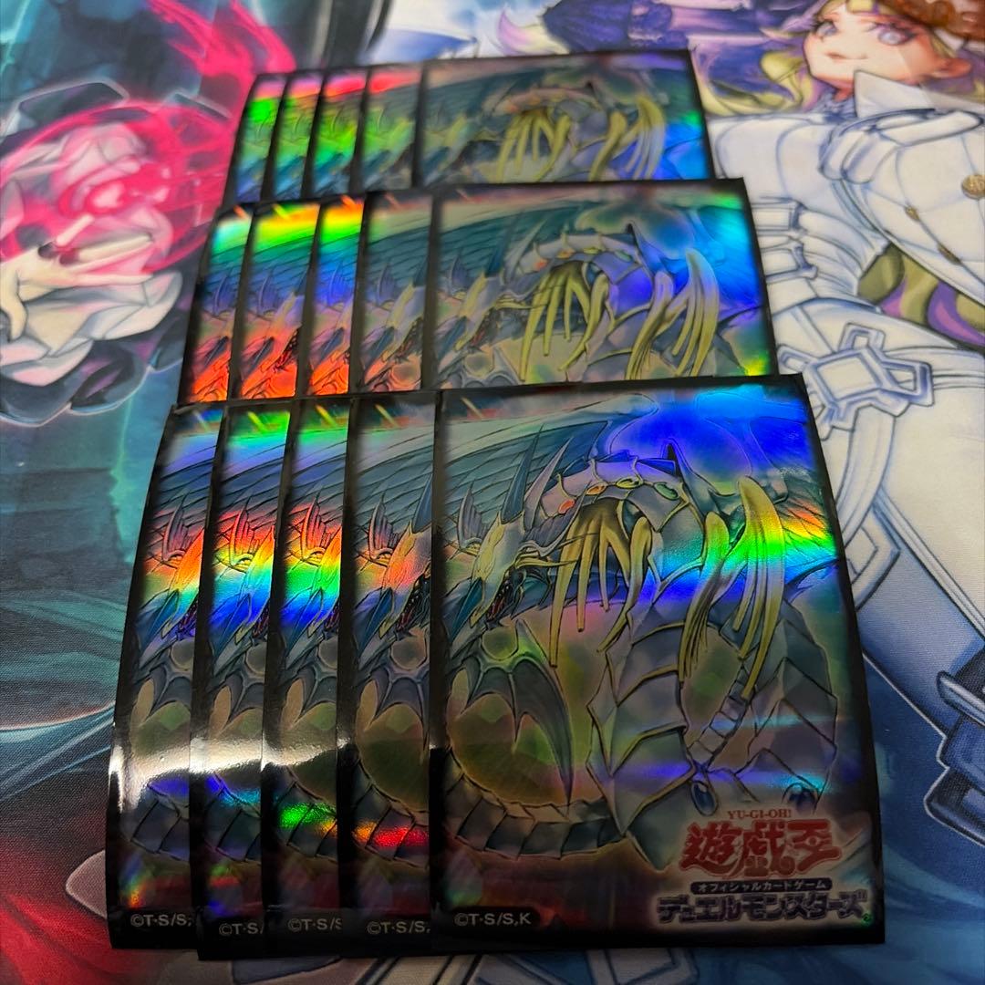 遊戯王　レインボードラゴン　スリーブ　美品　15枚