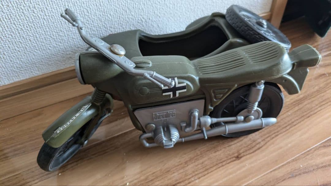 超激レア!! ミリタリー バイク ドイツ軍 コンバットジョー GI フィギュア