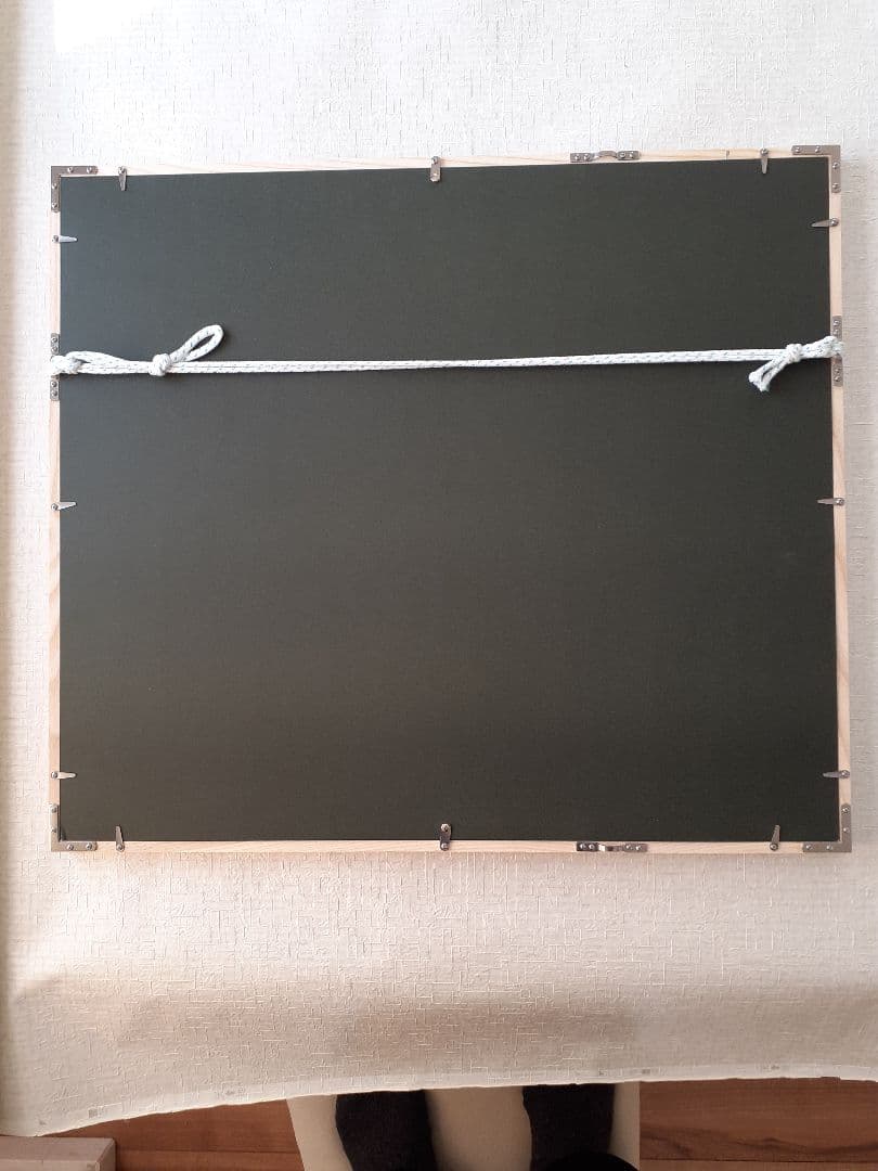 栗谷川健一　シルクスクリーン　雪あかり