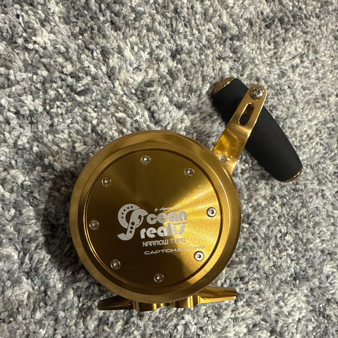 未使用品　オーシャンフリークス　キャップチャ60HGナロー　左ハンドル