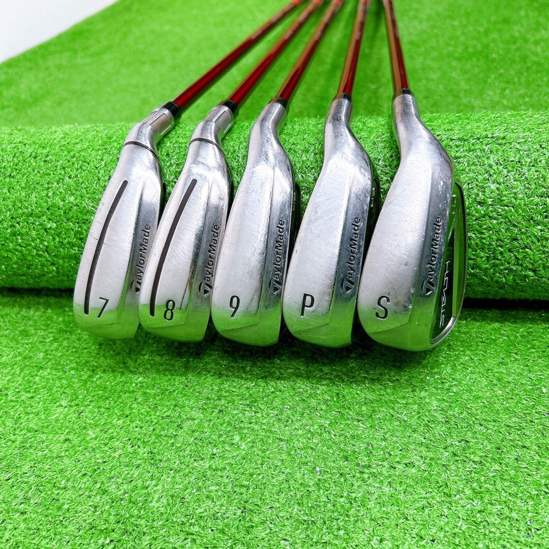 テーラーメイド ステルスHD レディース アイアン　5本 A 初心者 女性 右