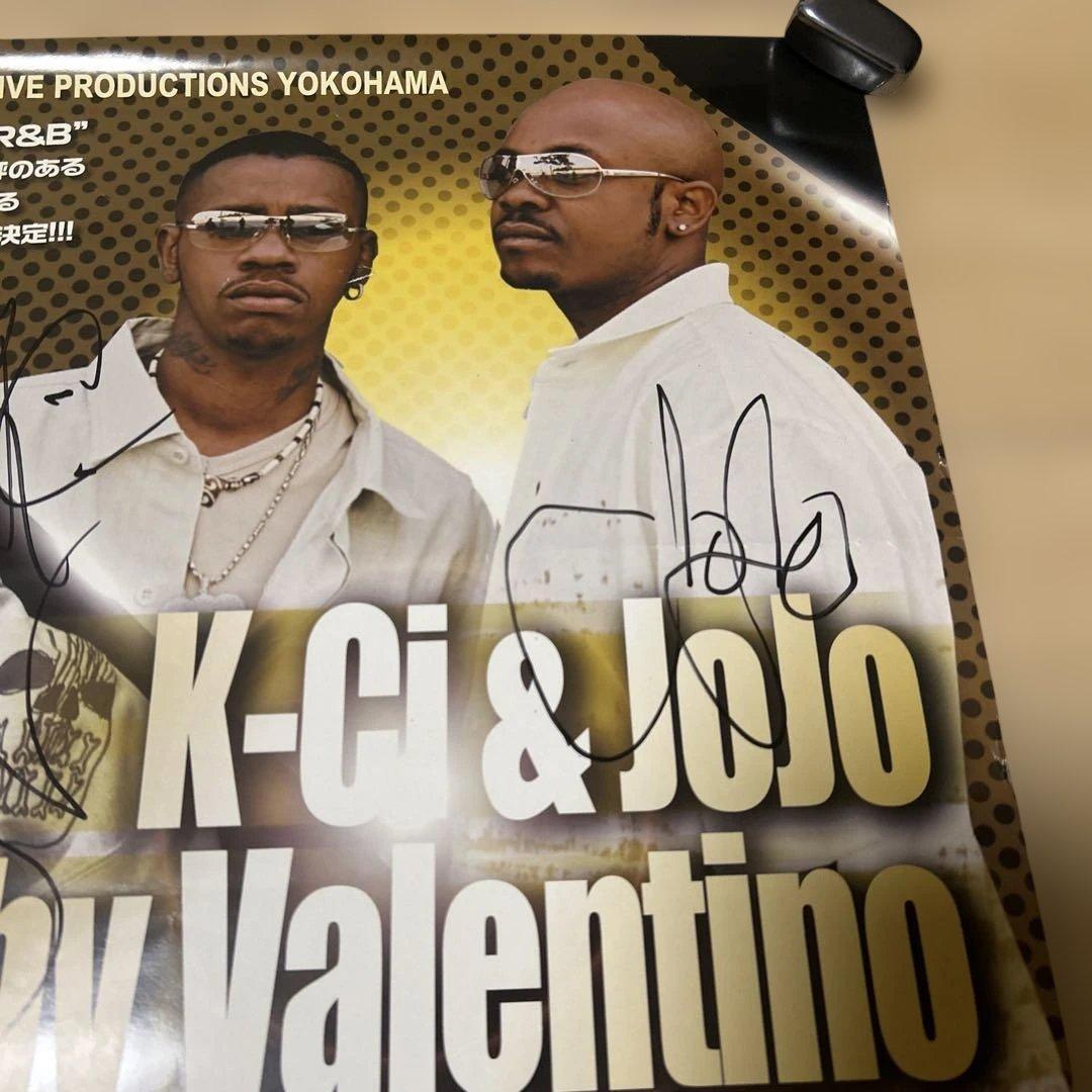 K-Ci & JoJo, Bobby Valentino 直筆サイン入りポスター