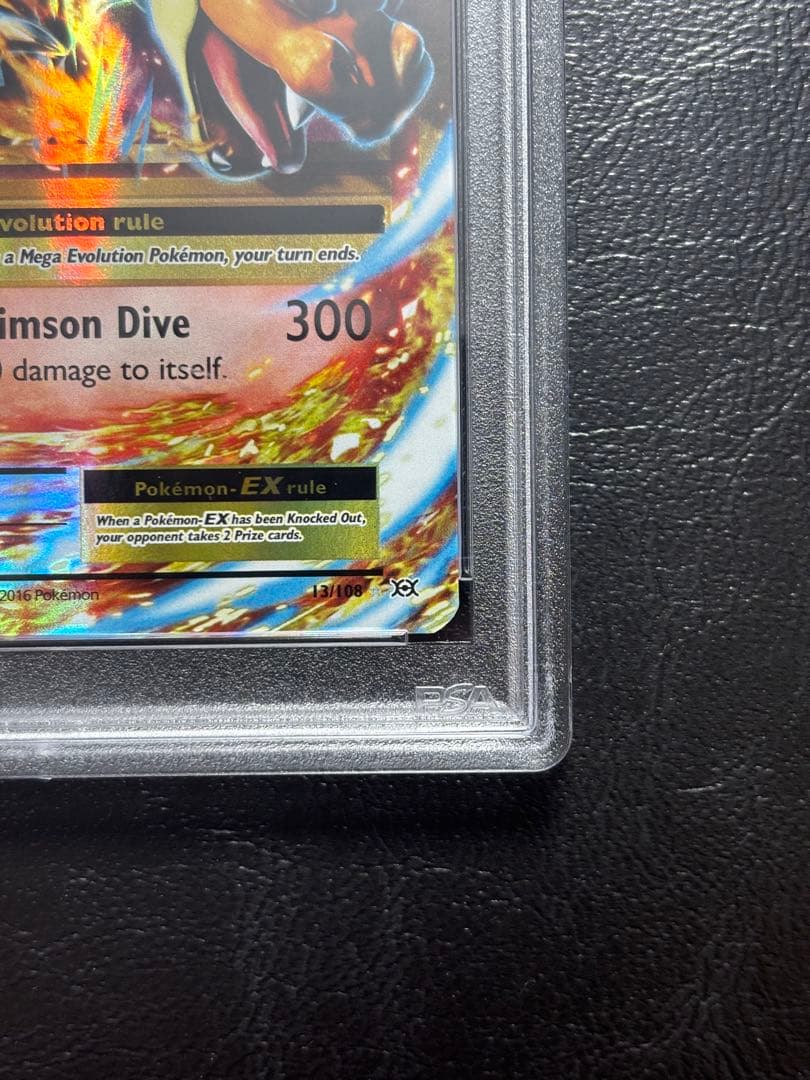 【PSA9】MリザードンEX 英語 13/108