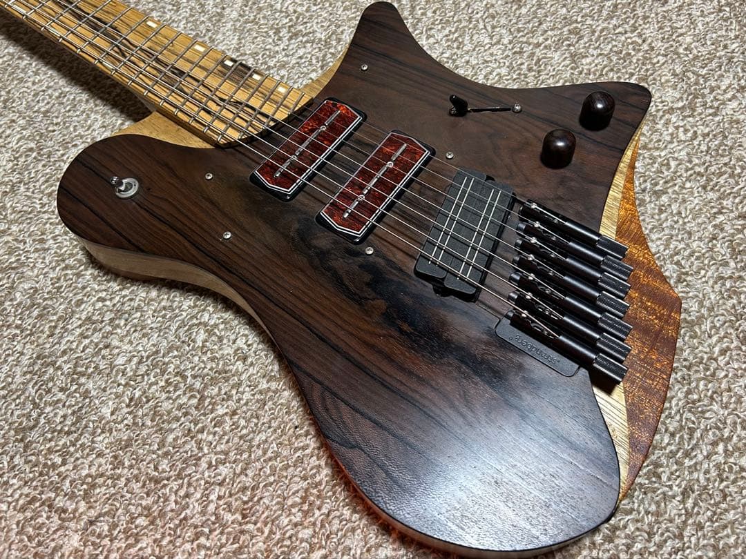 最終値下げ JPG オーダーメイドギター 7弦 ヘッドレス