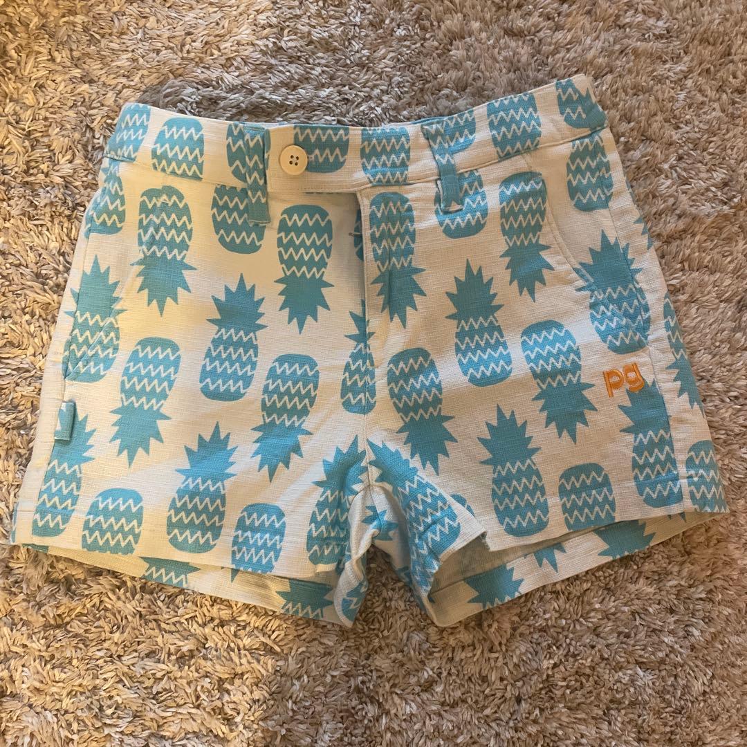 PEARLY GATES パイナップル柄　ショートパンツ