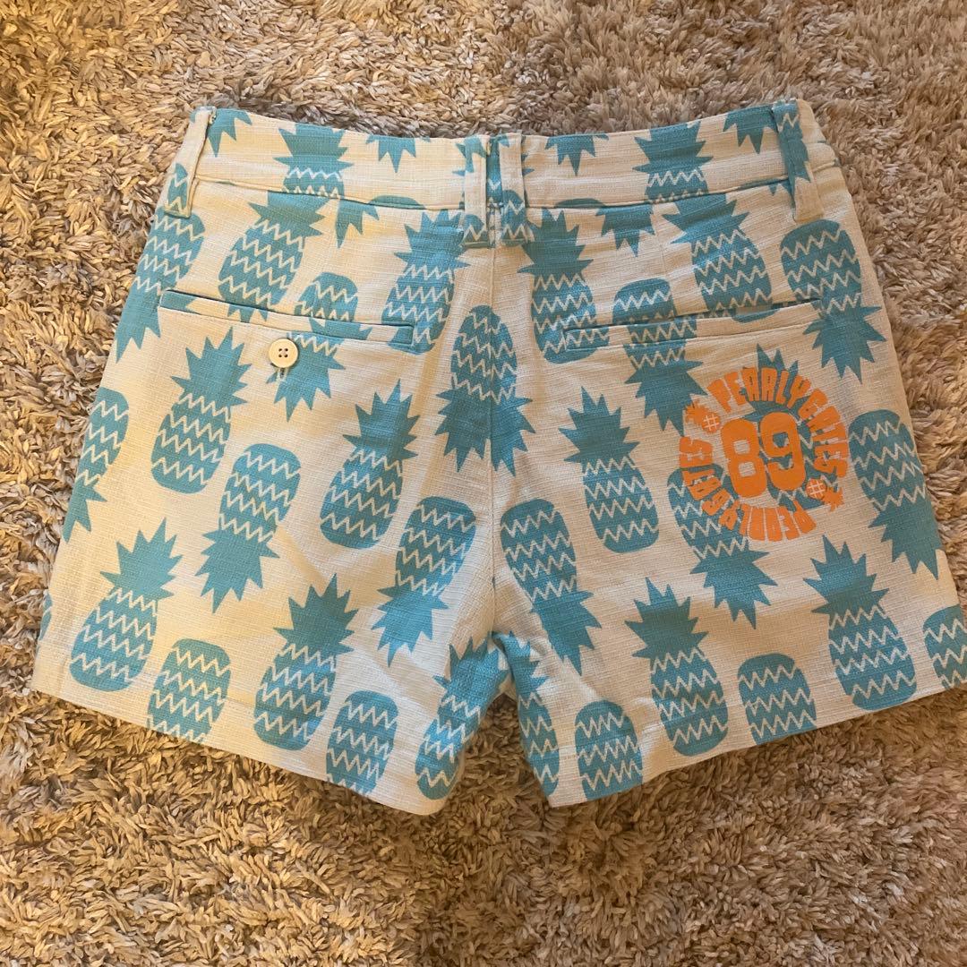 PEARLY GATES パイナップル柄　ショートパンツ