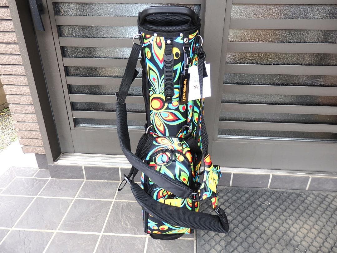 新品◆Loudmouth ラウドマウス キャディバッグ LM-CB0010◆