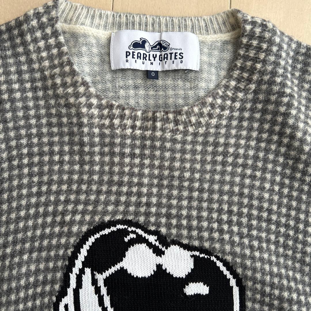 パーリーゲイツスヌーピーニットサイズ0