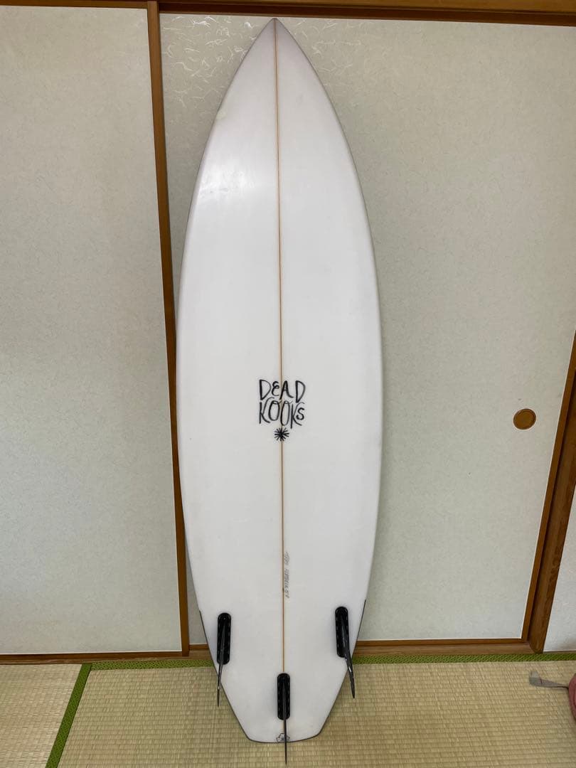 サーフィン・ボディボード Dead kooks Flat deck thruster