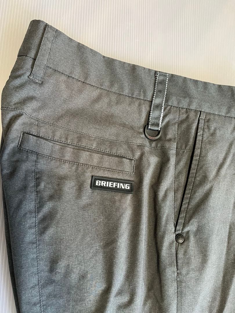 BRIEFING ゴルフパンツ グレー 【S】ストレッチ