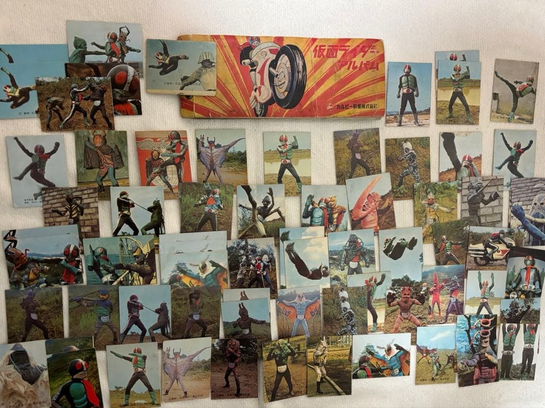 アントラー カルビー製菓　旧仮面ライダーカード　セット