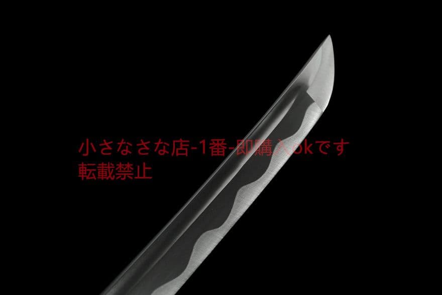 【紫妍】中炭素鋼武士刀   古兵器 武具　刀装具　日本刀　模造刀 居合刀