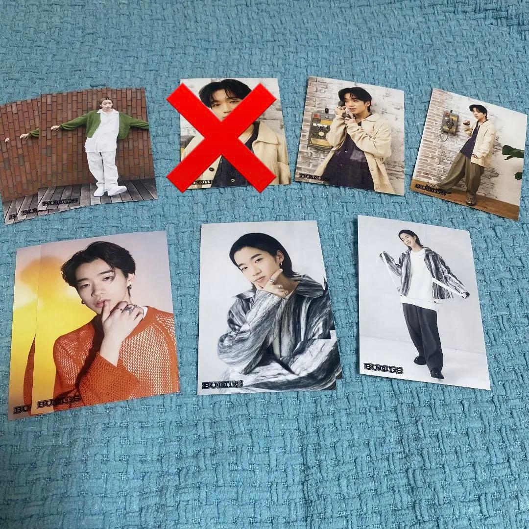 BUDDiiS SHOOT 生写真セット