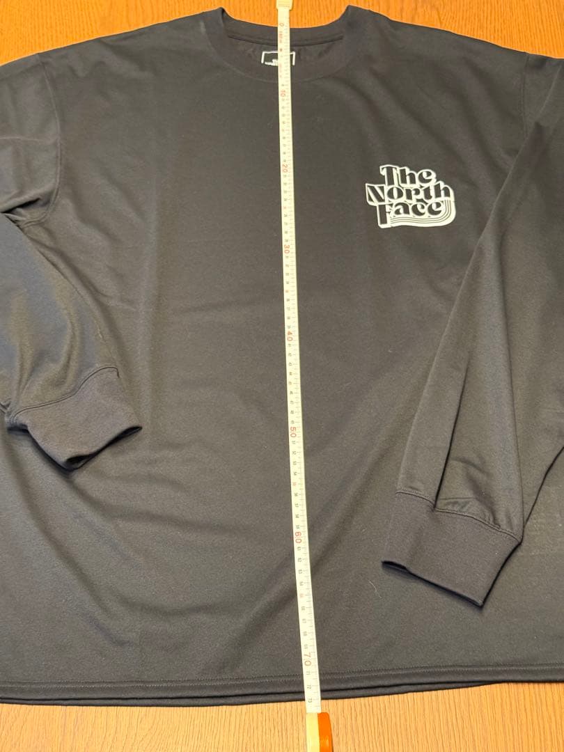 新品 黒 ノースフェイス フリーラン ロングスリーブ ロンT ユニセックス XL