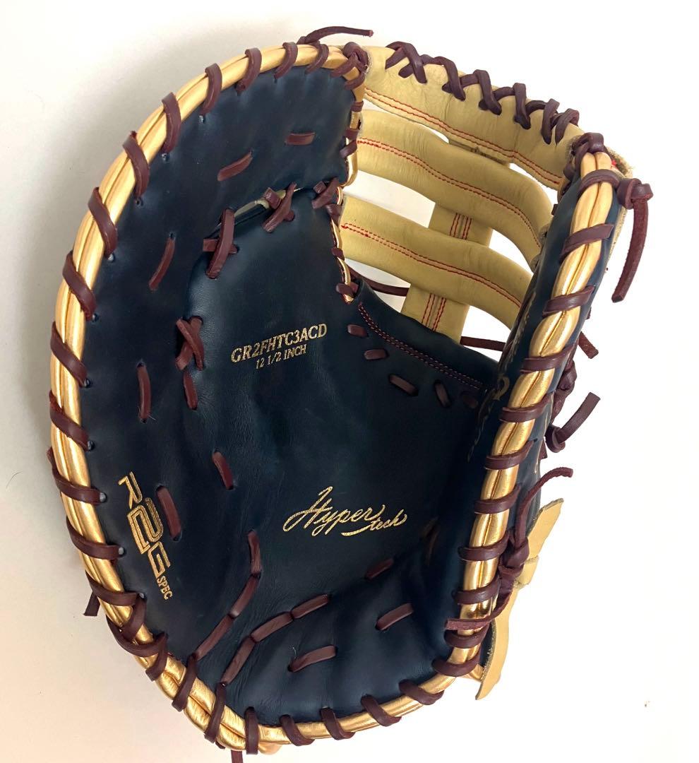 ほぼ未使用 左利き Rawlings 軟式用 ハイパーテック ファーストミット