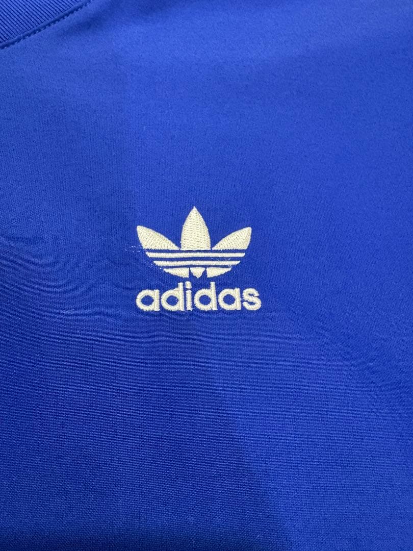 adidas originals アディカラー ウインドブレーカー ブルー XL