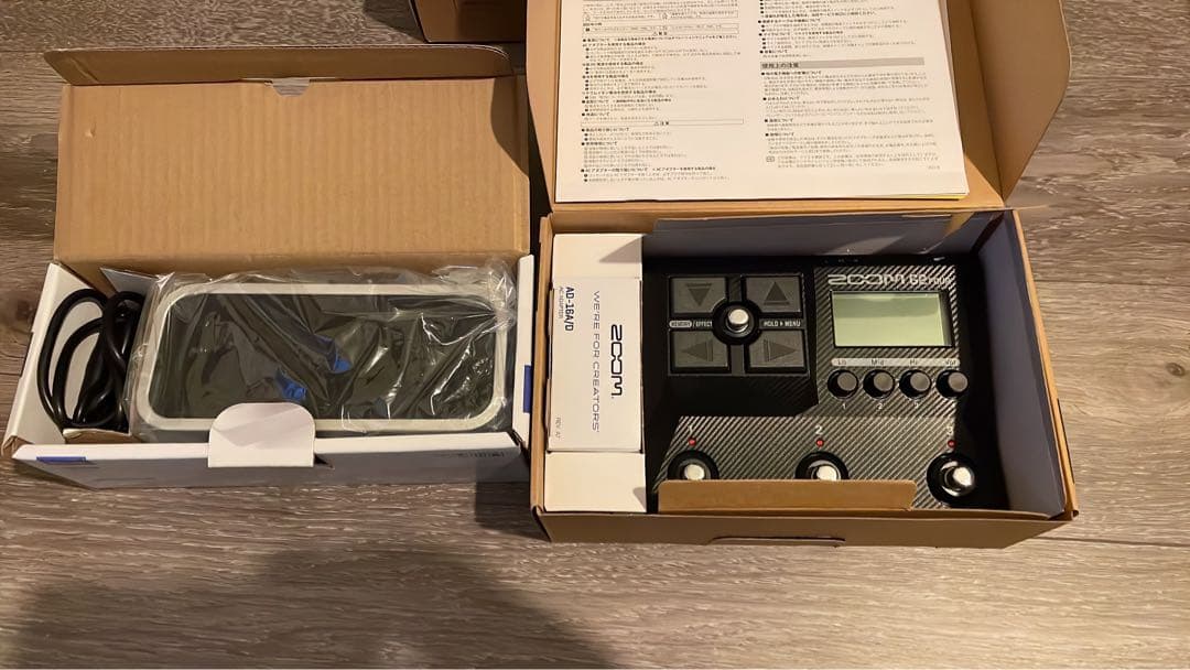 Zoom G2 Four ギターエフェクター　EXペダル　FP02M付