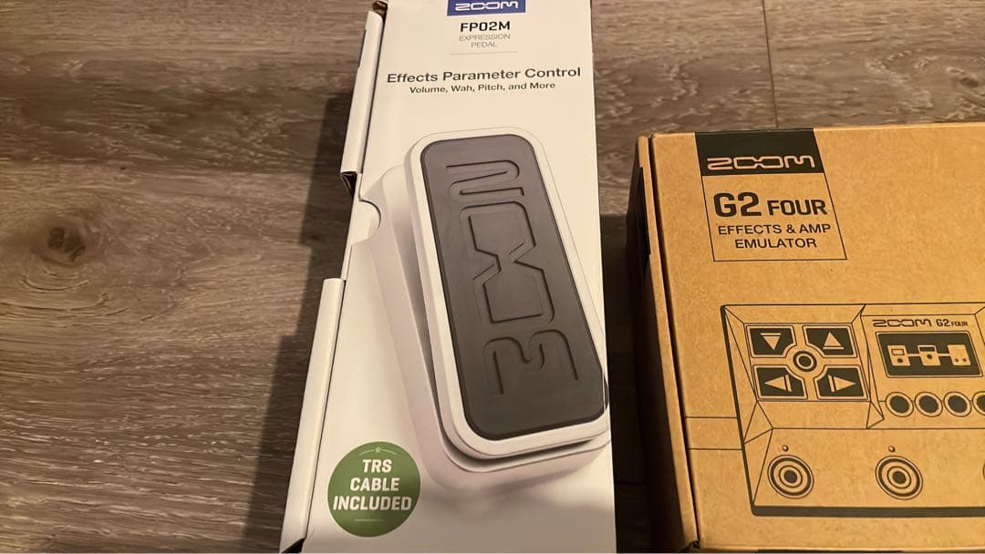 Zoom G2 Four ギターエフェクター　EXペダル　FP02M付