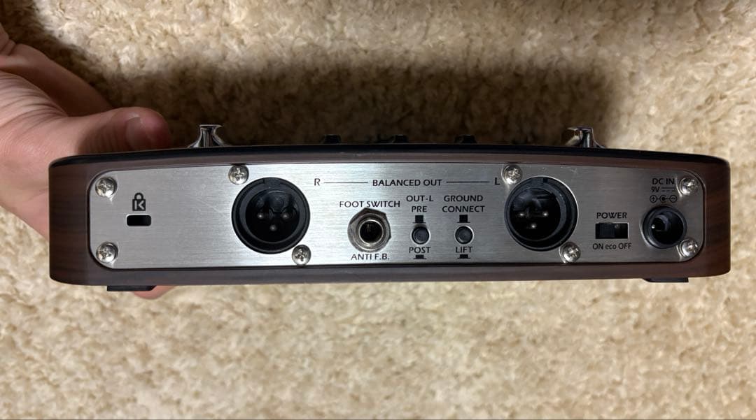 ZOOM AC-3 アコースティックギタープリアンプ