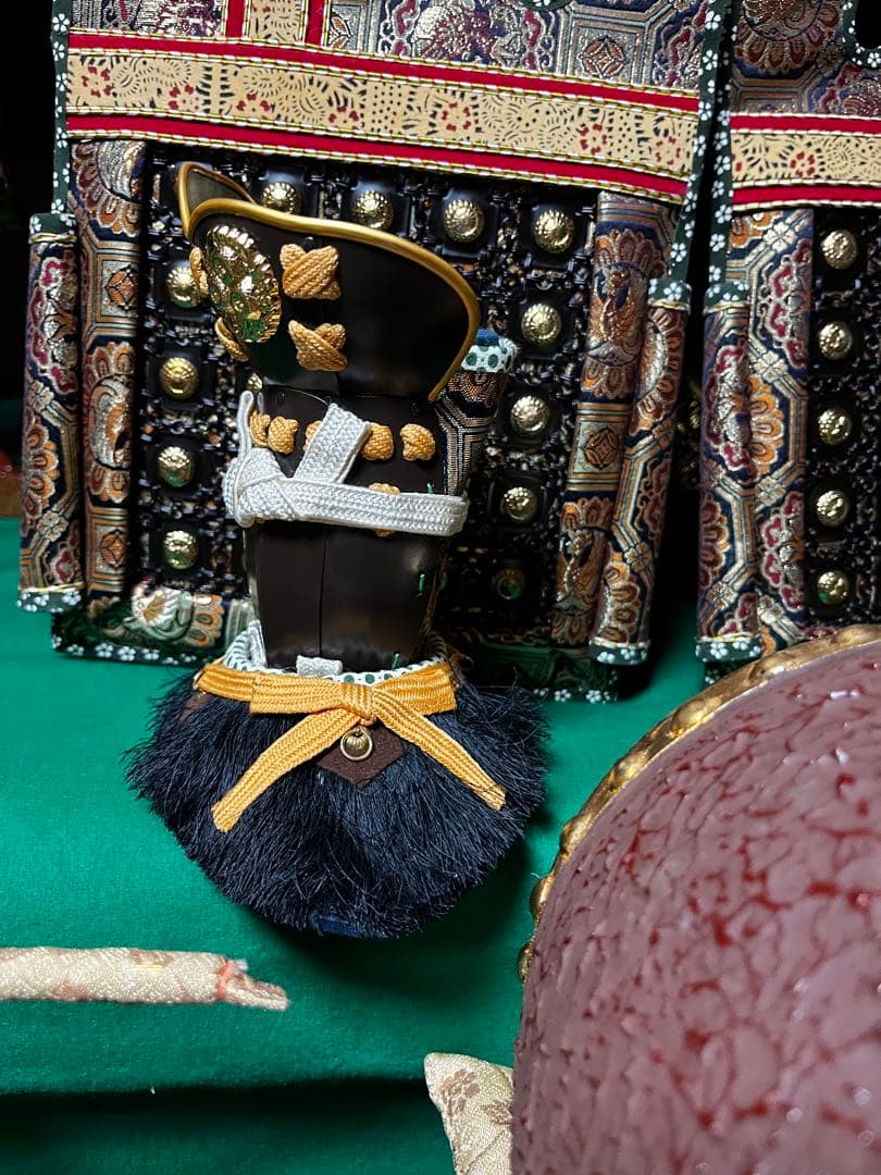 五月人形　大将人形　兜