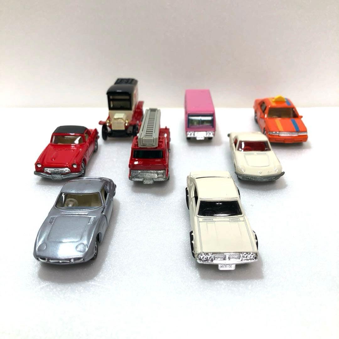 【トミカ・日本製・当時物】 【黒箱・青箱】8台・ ルース品・美品