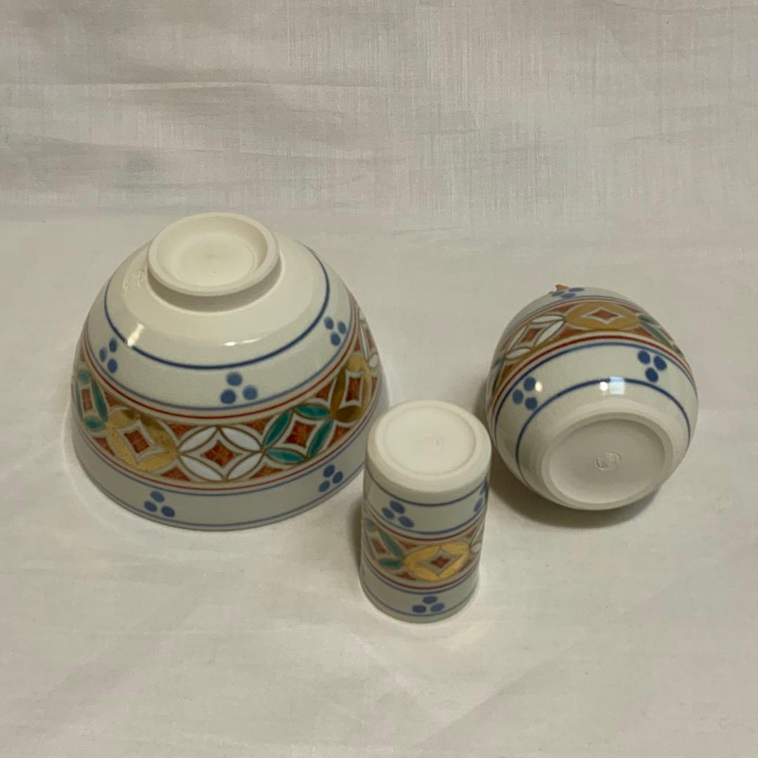 茶道具　漆塗り茶箱と茶器のセット　未使用