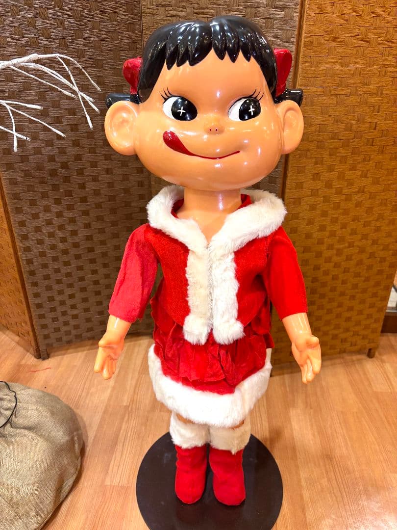 不二家 店頭ペコちゃん 店頭用ペコちゃん 等身大ペコちゃん