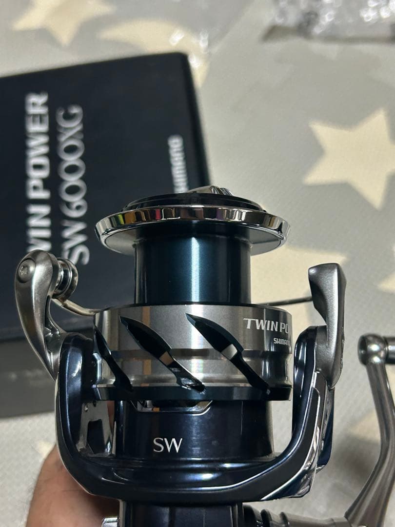 シマノ ２１ツインパワーSW 6000XG 中古美品